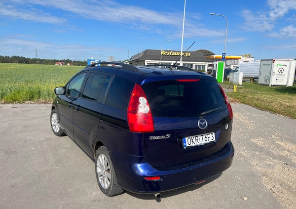 Mazda 5 cena 6390 przebieg: 200000, rok produkcji 2005 z Ostrołęka małe 79